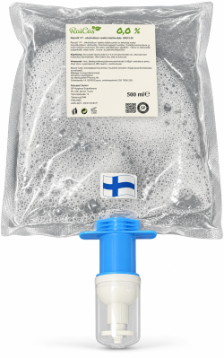 RAICAS® VF - ALKOHOLITON KÄSIHUUHDE VAAHTO ALC 0%, 80021-20, 500 ML